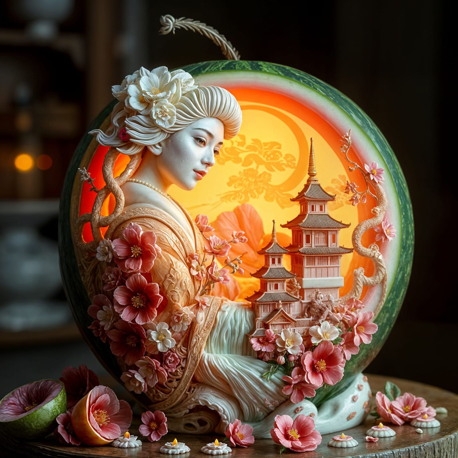 Watermelon Geisha   by @Valmond Teng