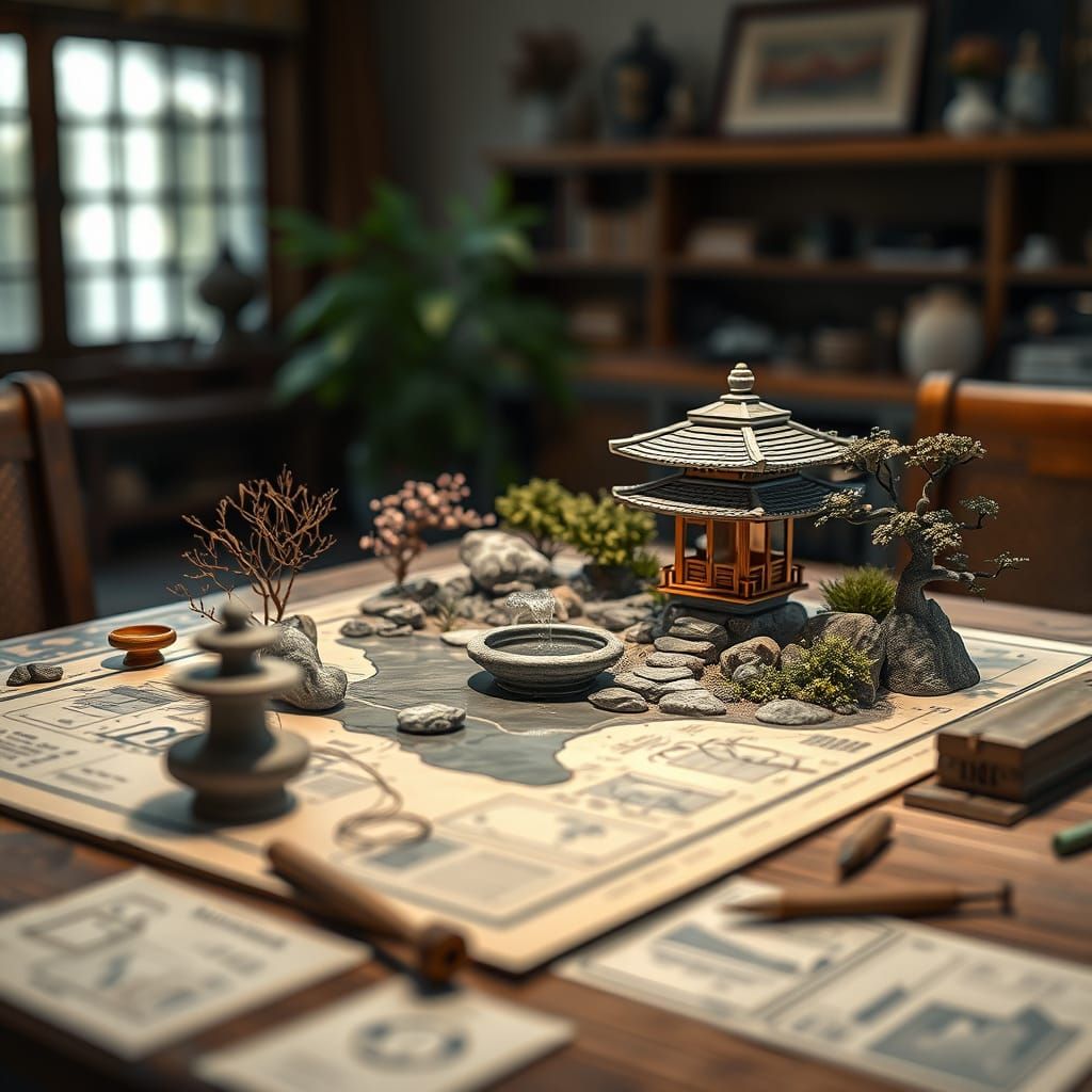 Zen Garden  by @sasha