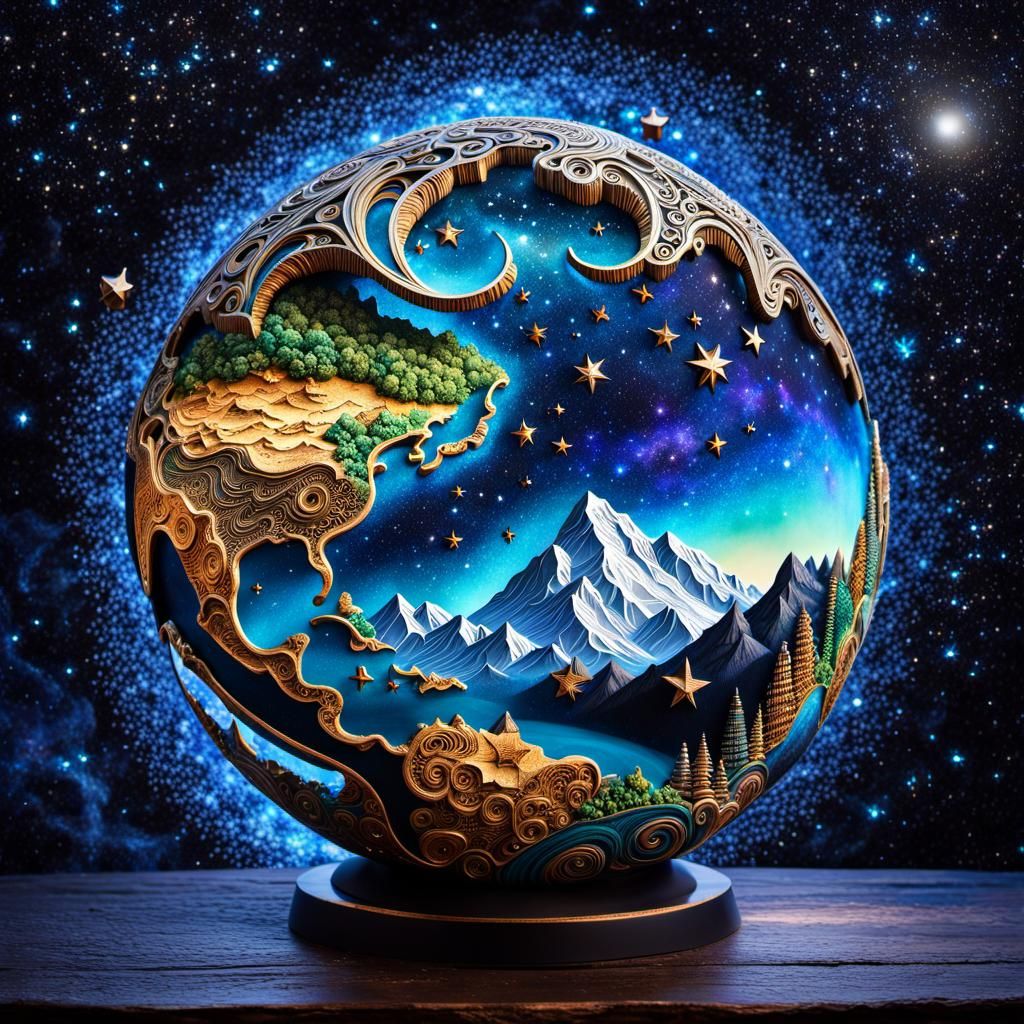 Earth's beauty  by @Lilsilverfish