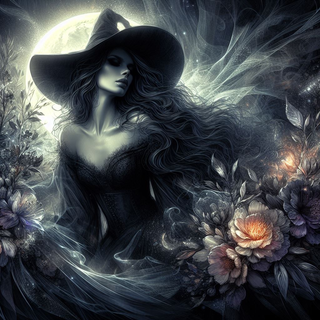 D3 Witch in Moonlight