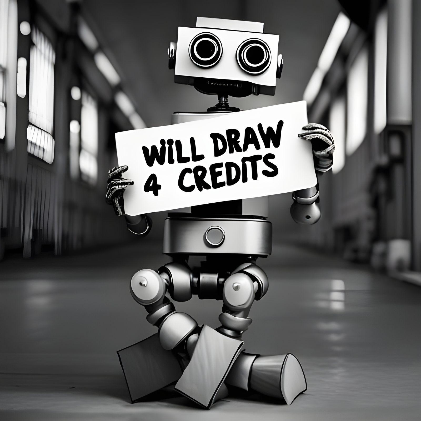 "will draw 4 credits"