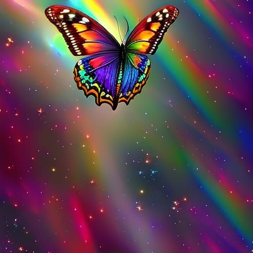 Rainbow Butterfly Wallpapers  Wallpaper Cave