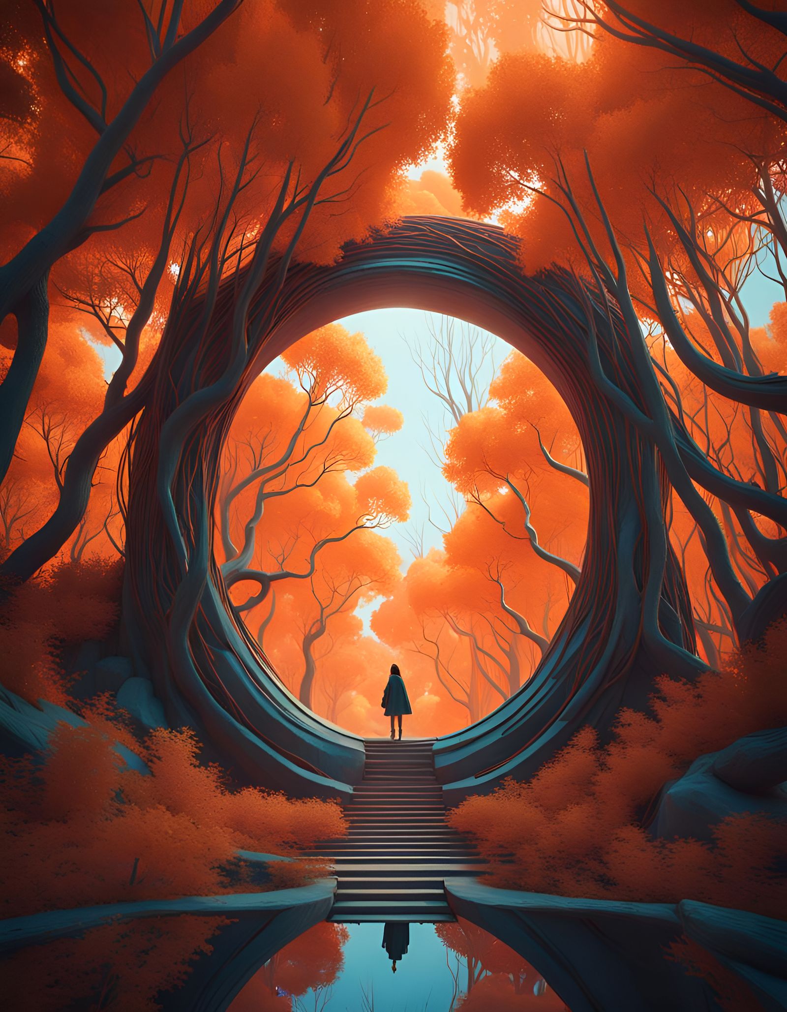 The Portal  by @Skullvia