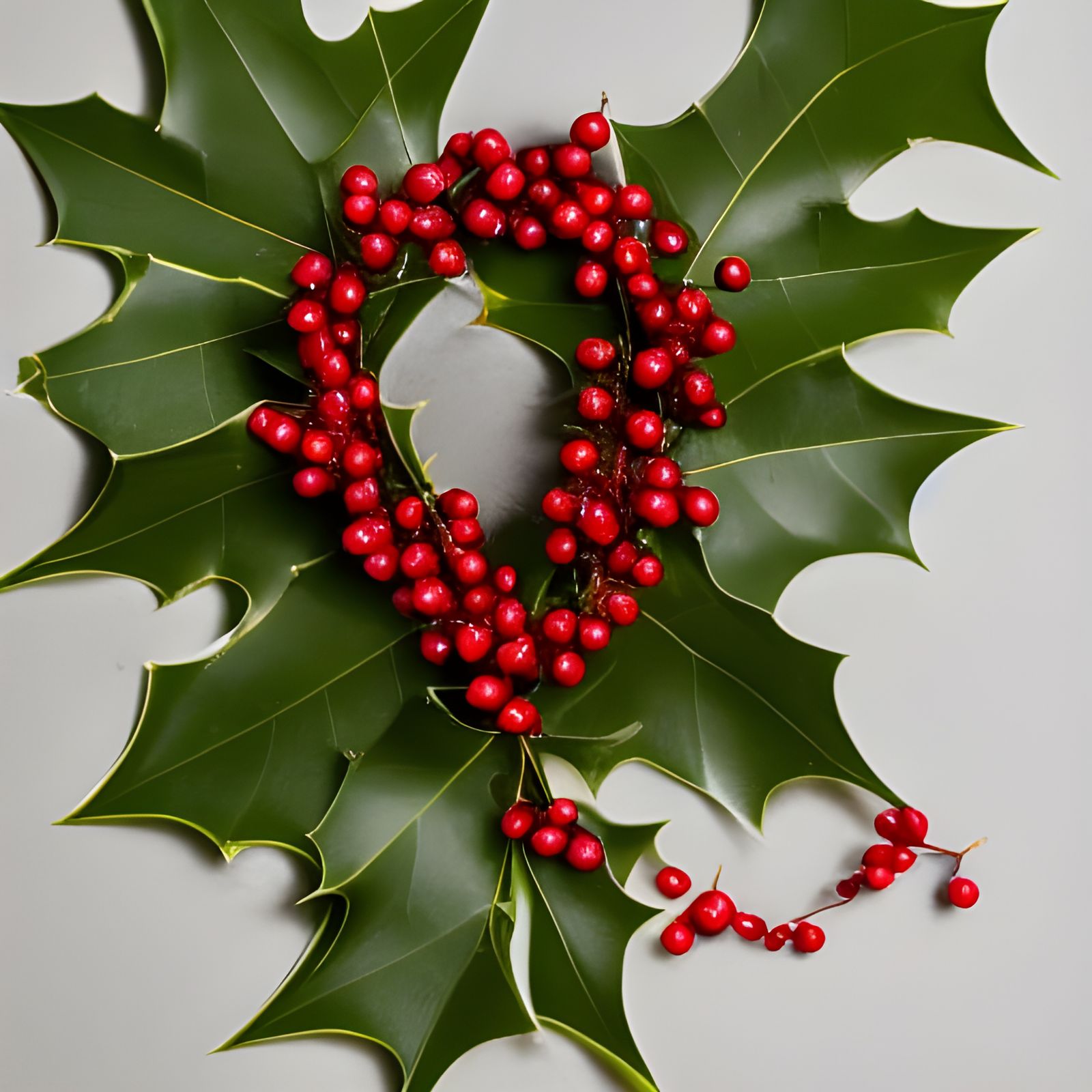 holly with berries