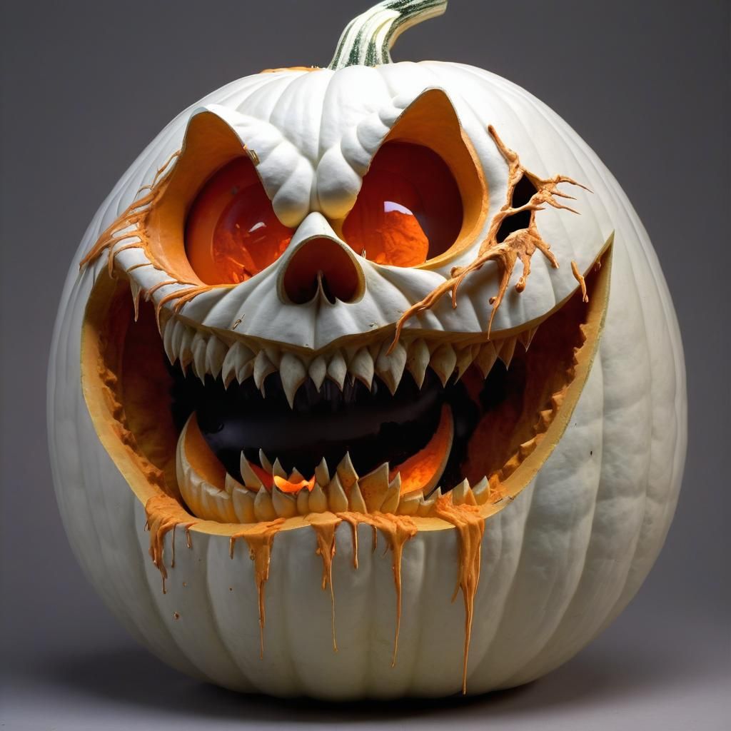 A CHILLING haunt from an albino Gourd jack-o-lantern Gerald Scarfe, Balinski featuring the best of both ...  by @Whip7769