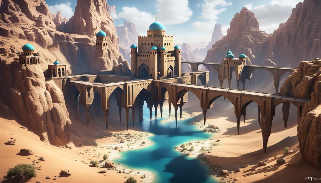 Allaazurd Sentry over the Sabri River
