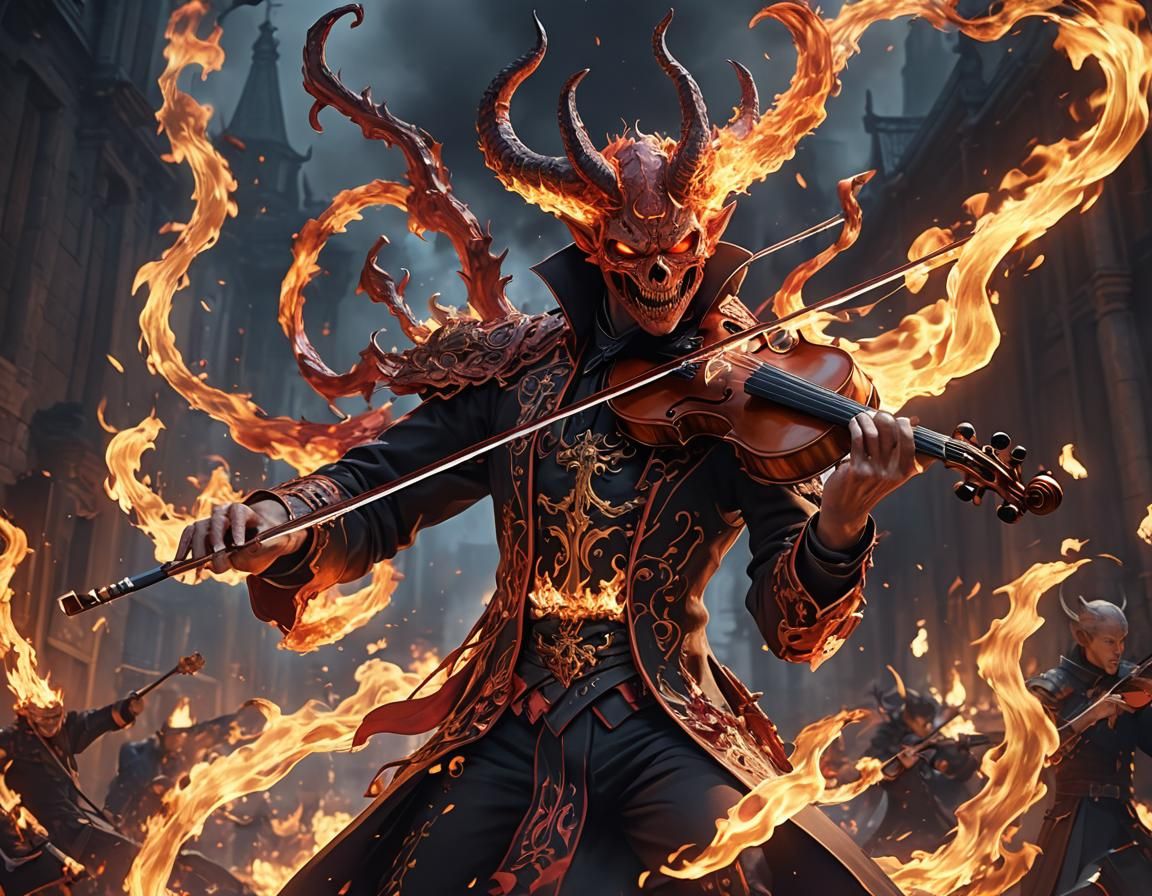 The Devil went down to Georgia  by @Firedrake