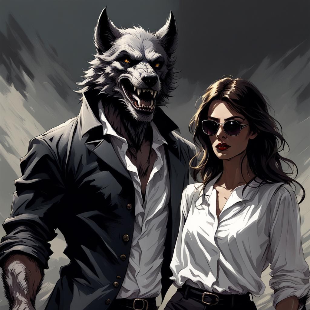 Shadow Dancer: "He ain't the Alpha. Nope."  by @Macbeth