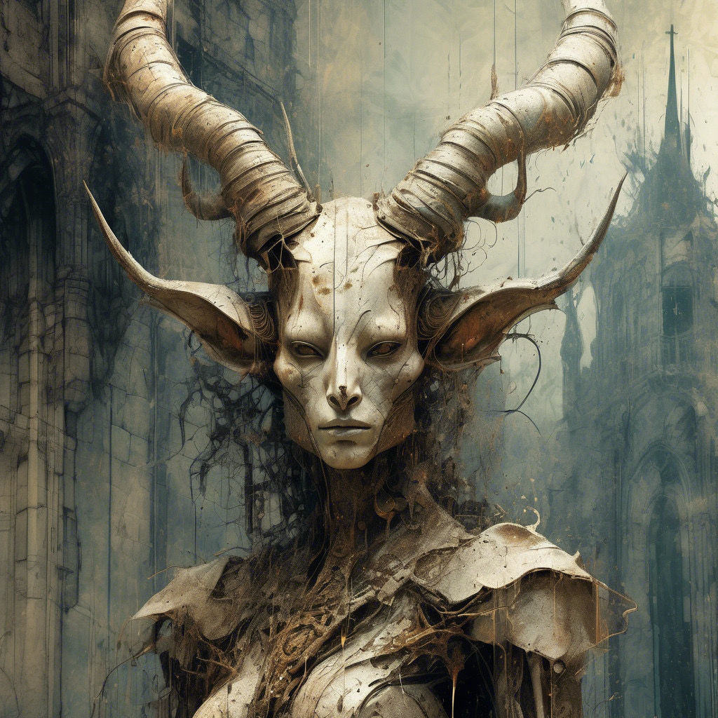 Horned humanoid