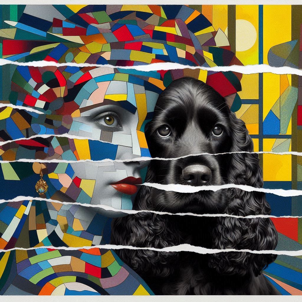 A Woman And Her Dog Mel