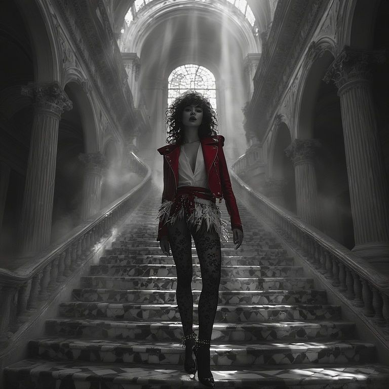 Crimson Stairway
