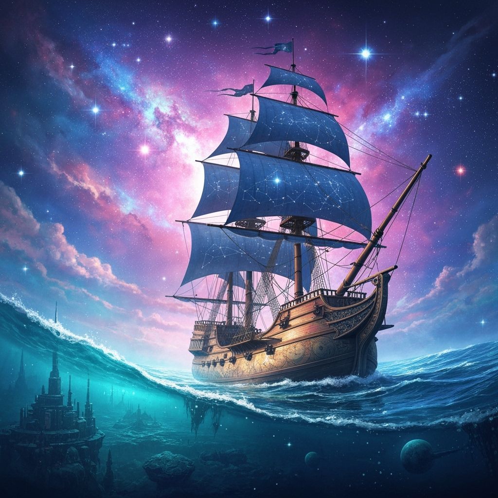 Starlight Ship  by @SnakeShake2719