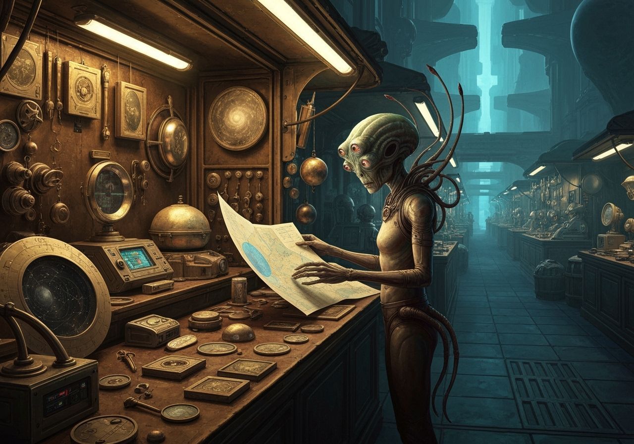 Old World Astronomy & Cosmic Curios Emporium 🕰️🌌  by @Mr Happy