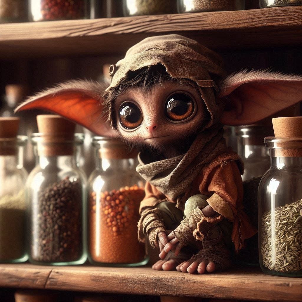 There's a Brownie in the Spice Rack