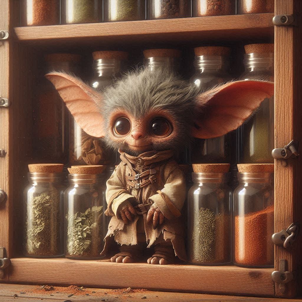 There's a Brownie in the Spice Rack