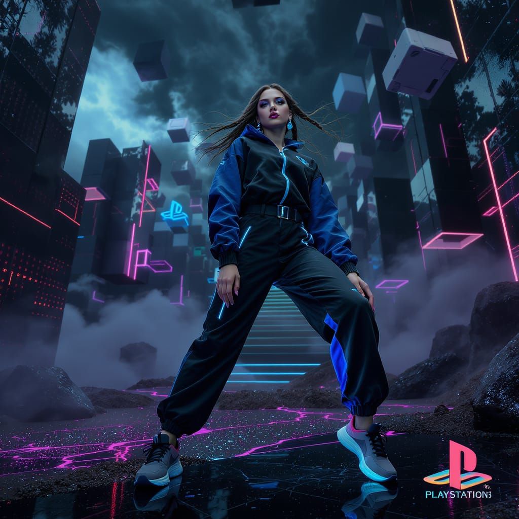 girls in PS2 aesthetic mix