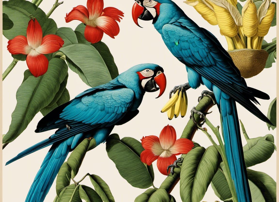 Amazonian macaws