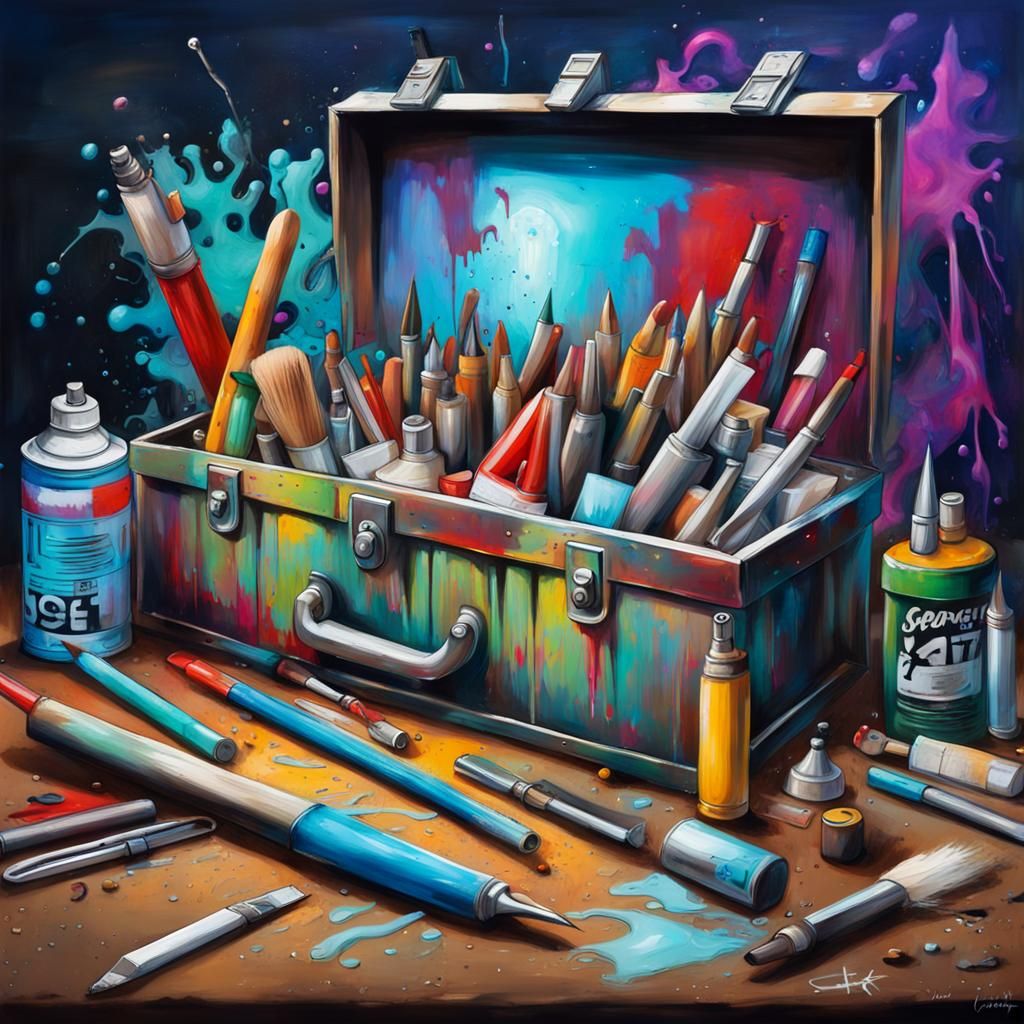 The writer's toolbox.
