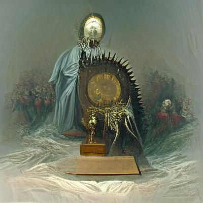 Monstrance Clock