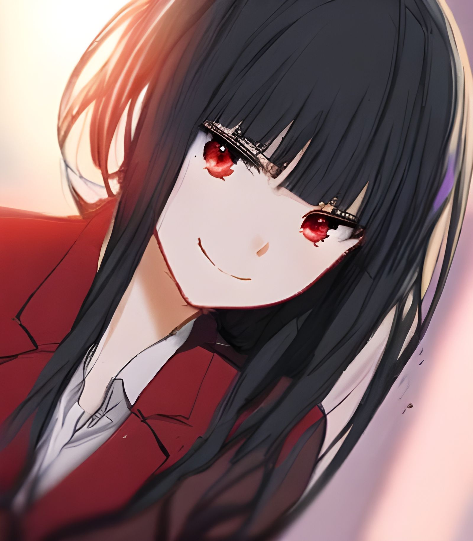 Yumeko Jabami - AI Generated Artwork - NightCafe Creator