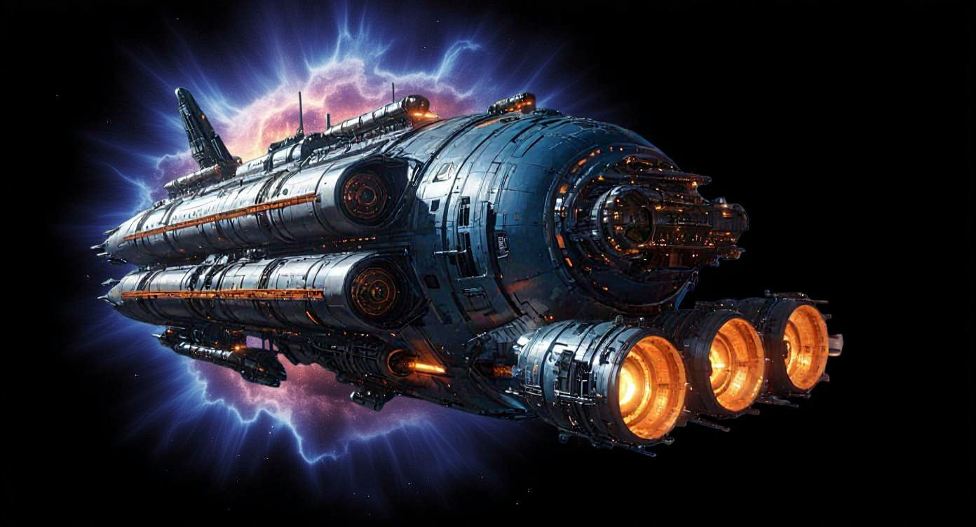 Interstellar bulk gas carrier