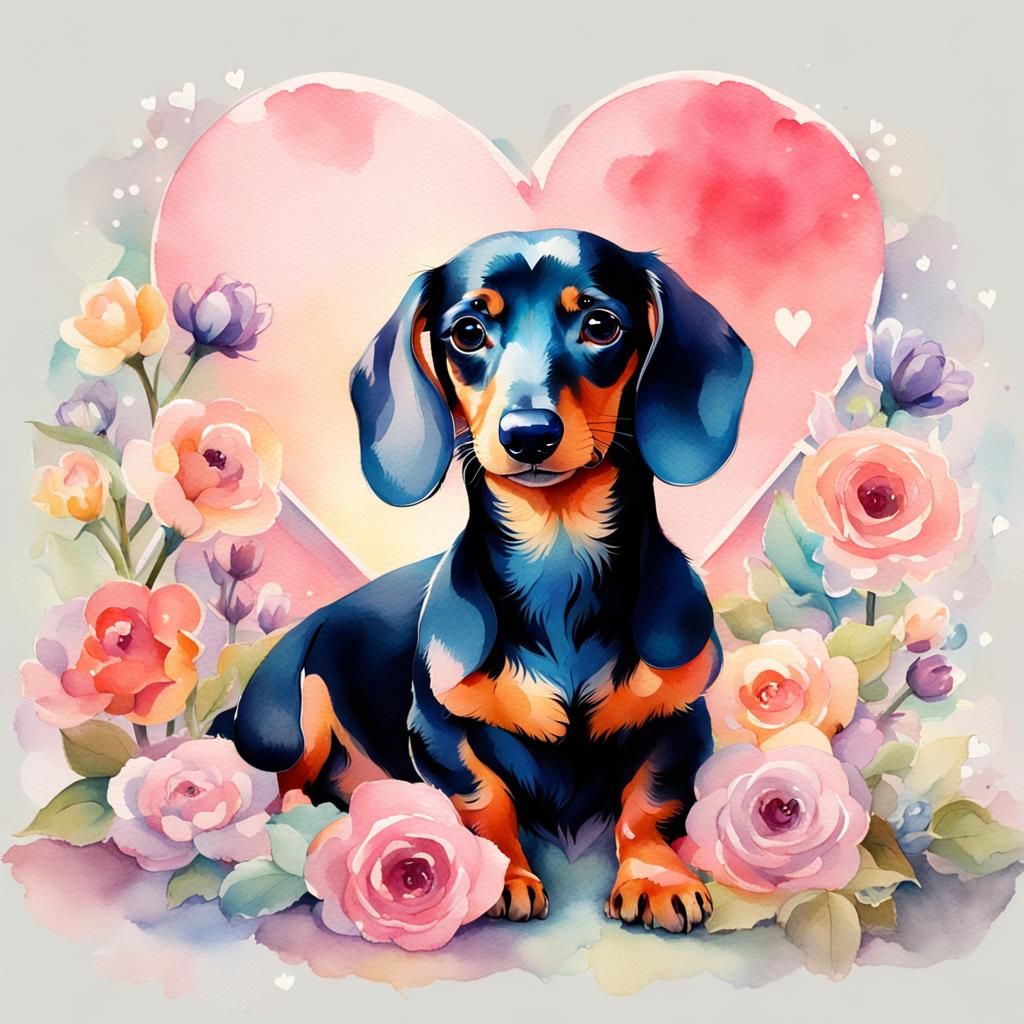 a dachshund