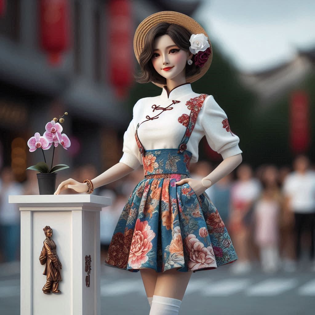 Flower costume