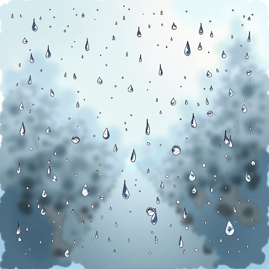 Raindrops keep falling on my head