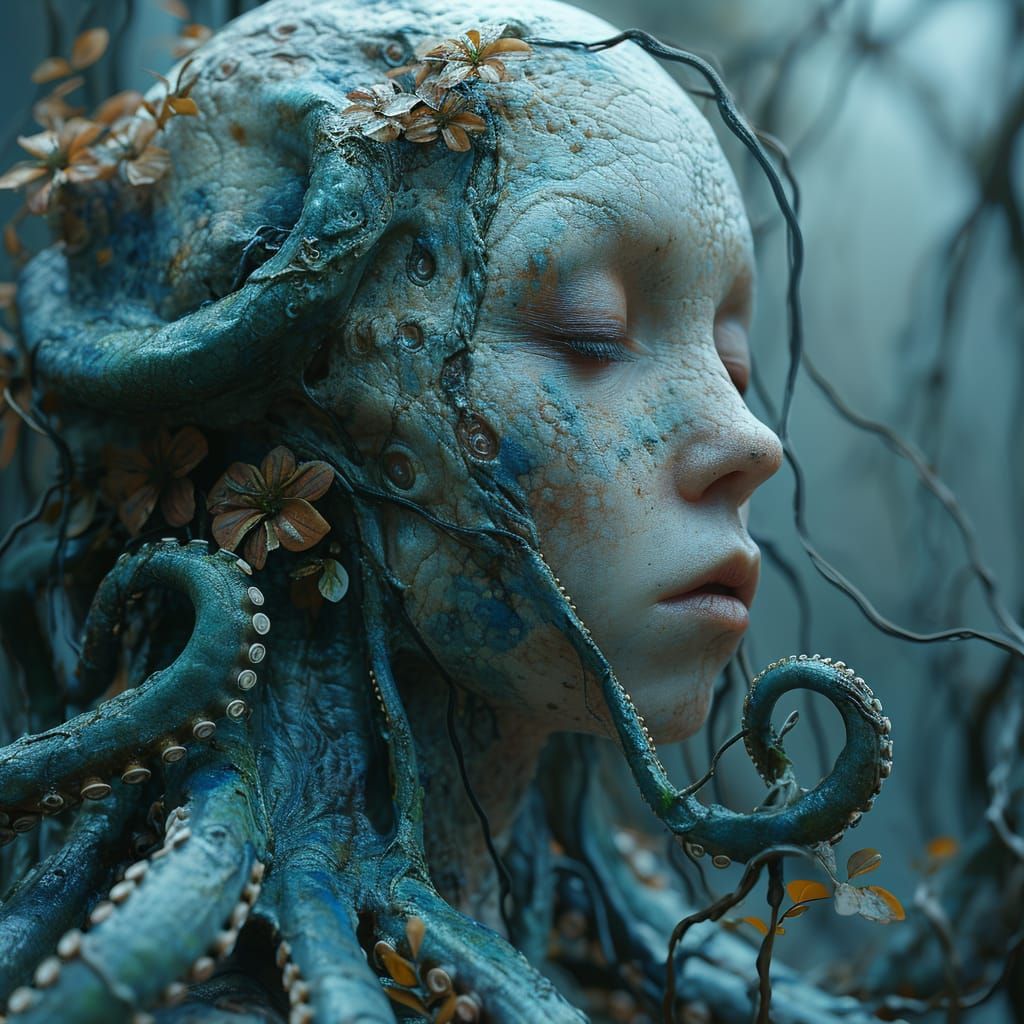 Aetheroctopods (Blue series) 2