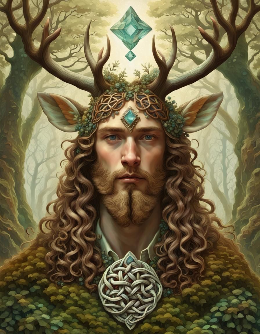 Cernunnos - AI Generated Artwork - NightCafe Creator