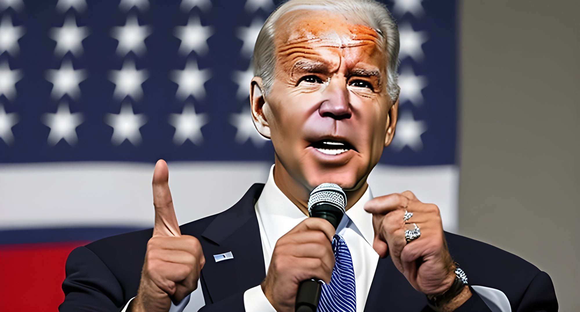 Joe Biden, In His Own Words. - AI Generated Artwork - NightCafe Creator