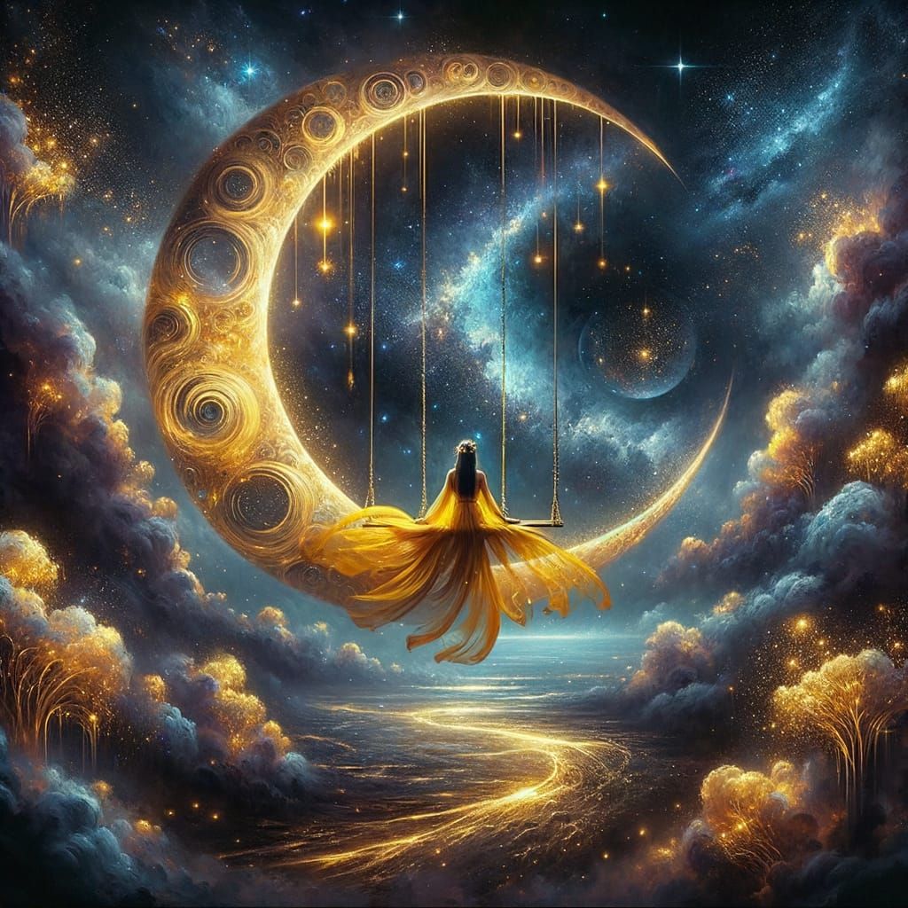 Fada e Lua  by @Demeter