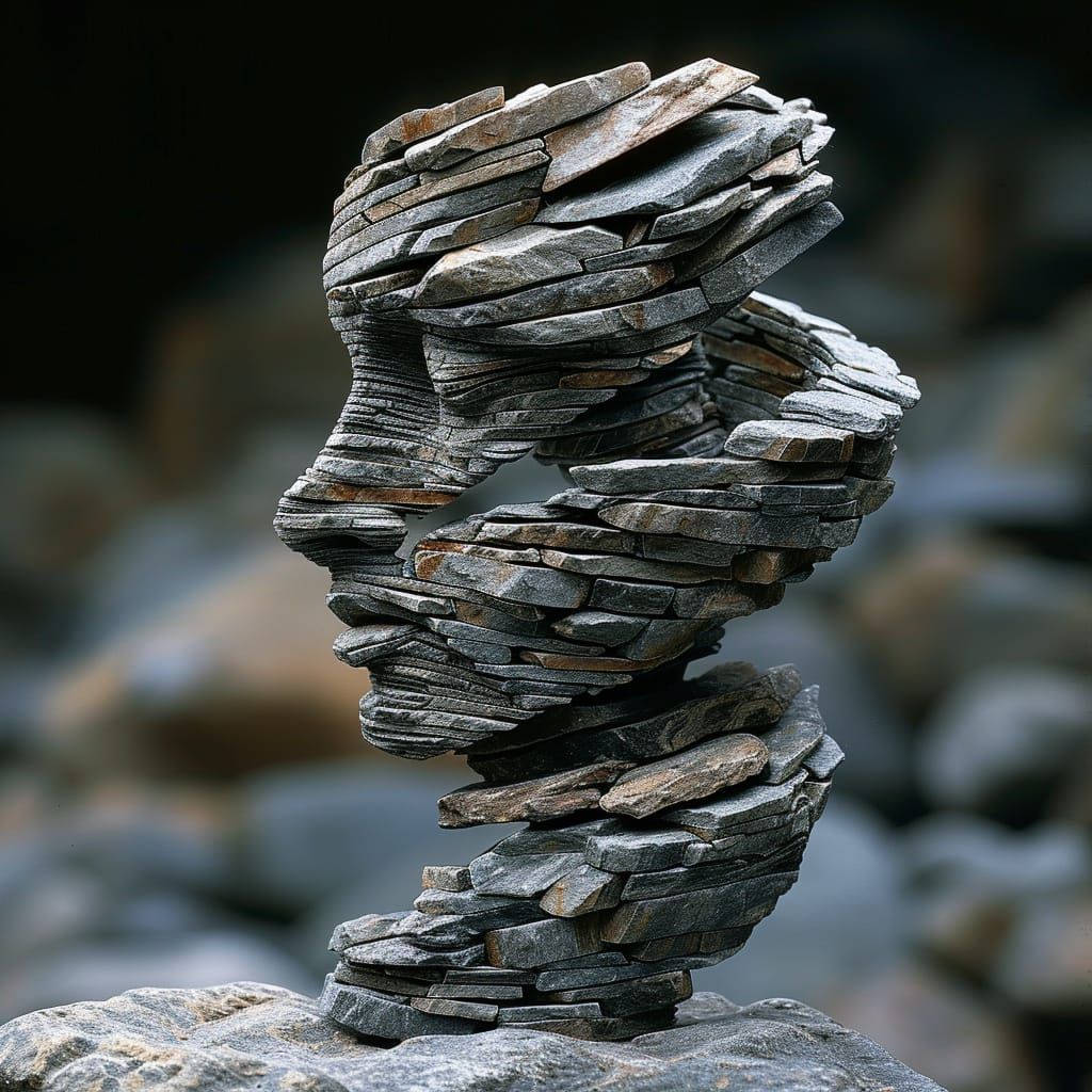 Stone portrait