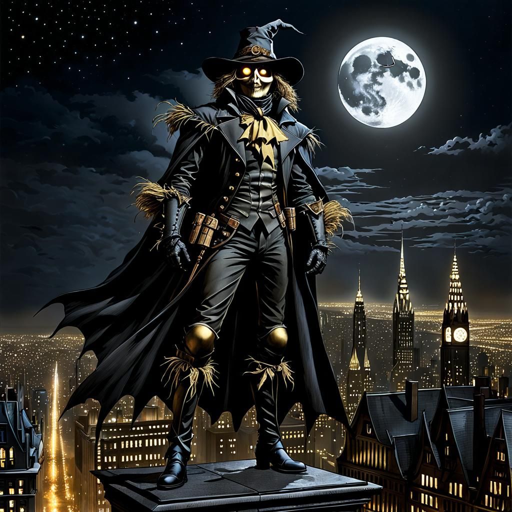 The Scarecrow   by @Superbear