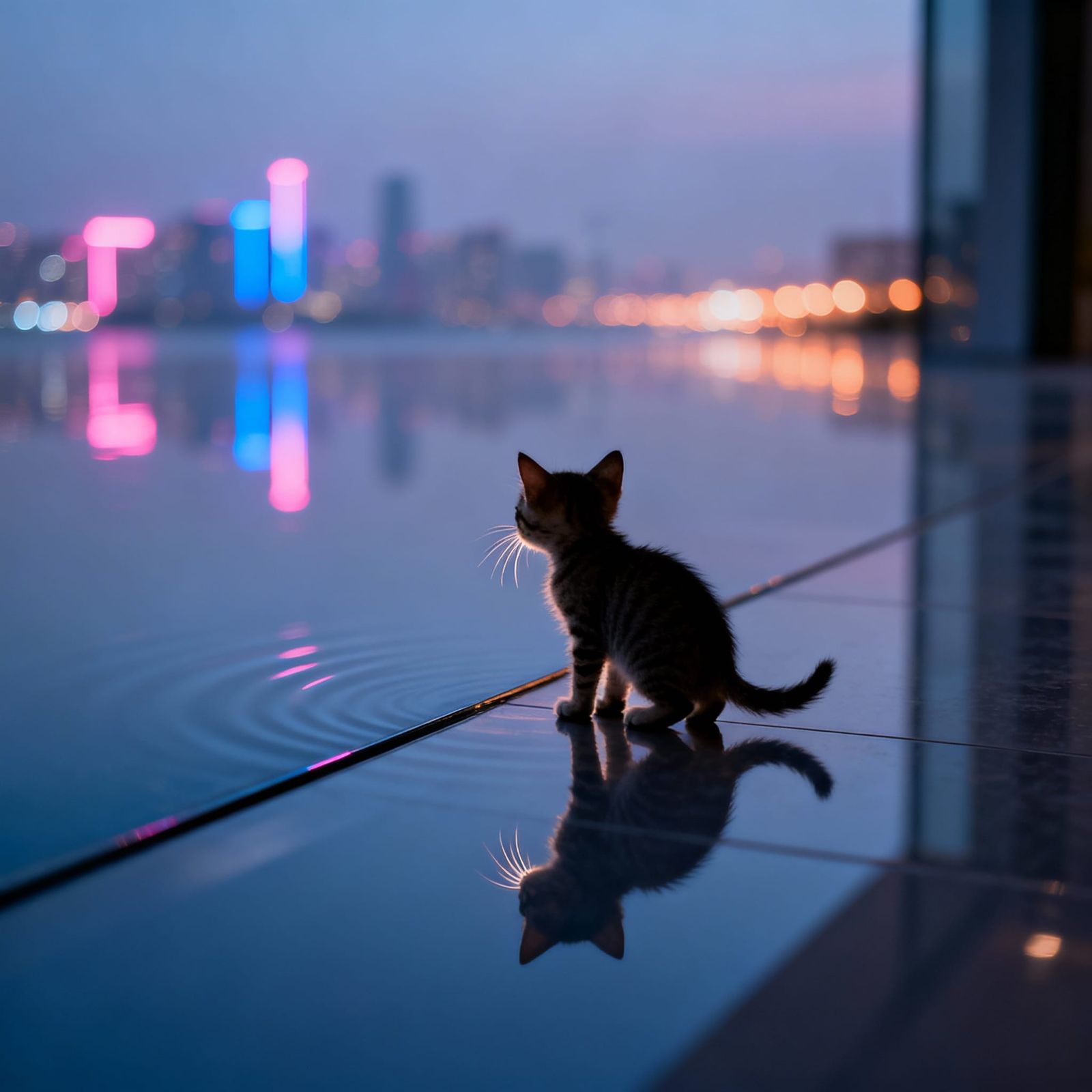 Reflection  by @dinsat