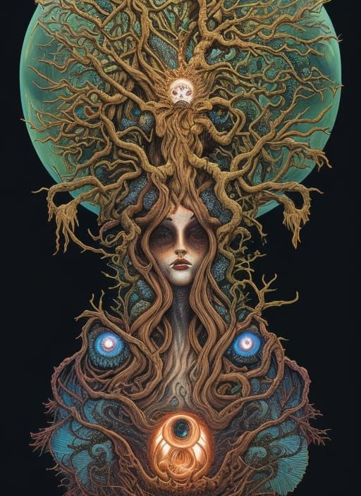 Goddess of the Grove - AI Generated Artwork - NightCafe Creator