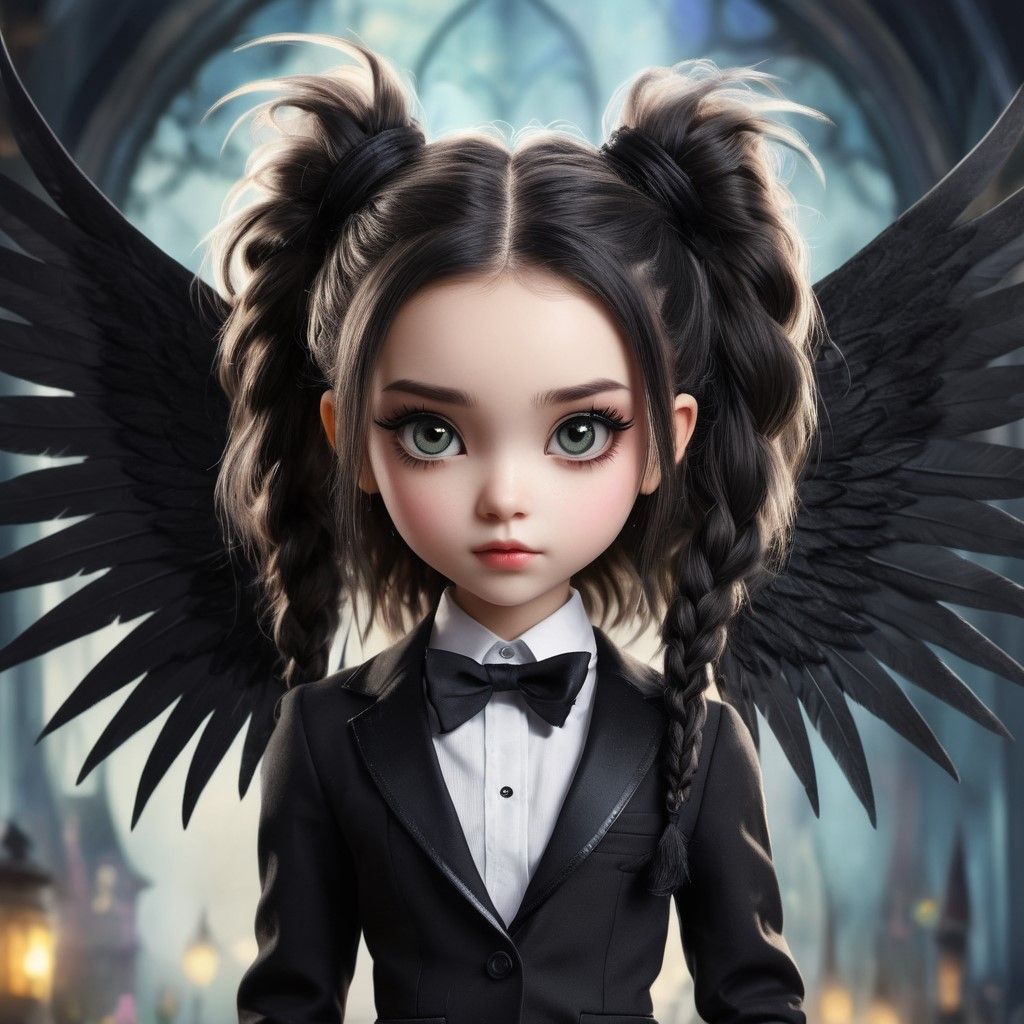 Fairy in a tuxedo