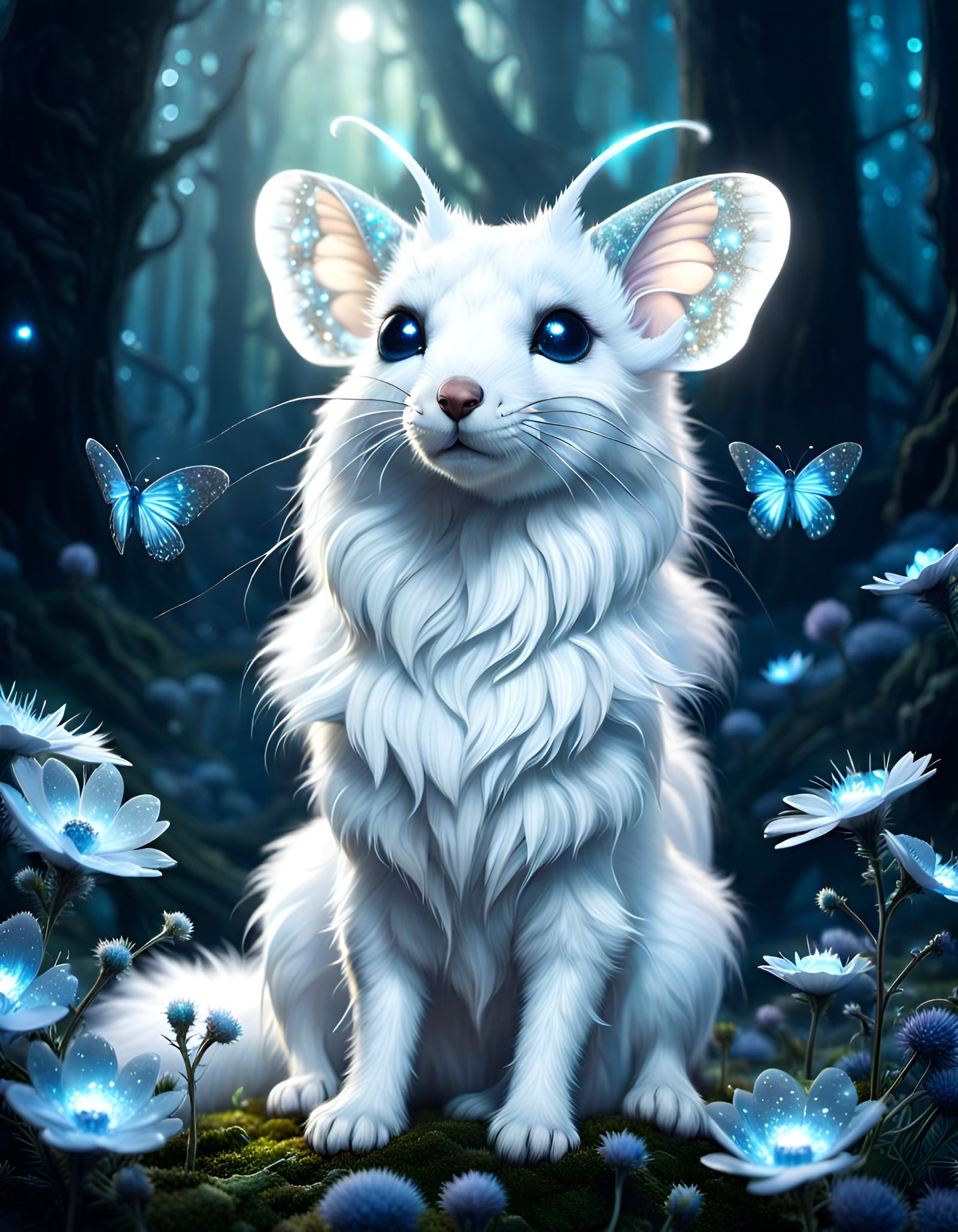 Moonlight creature
