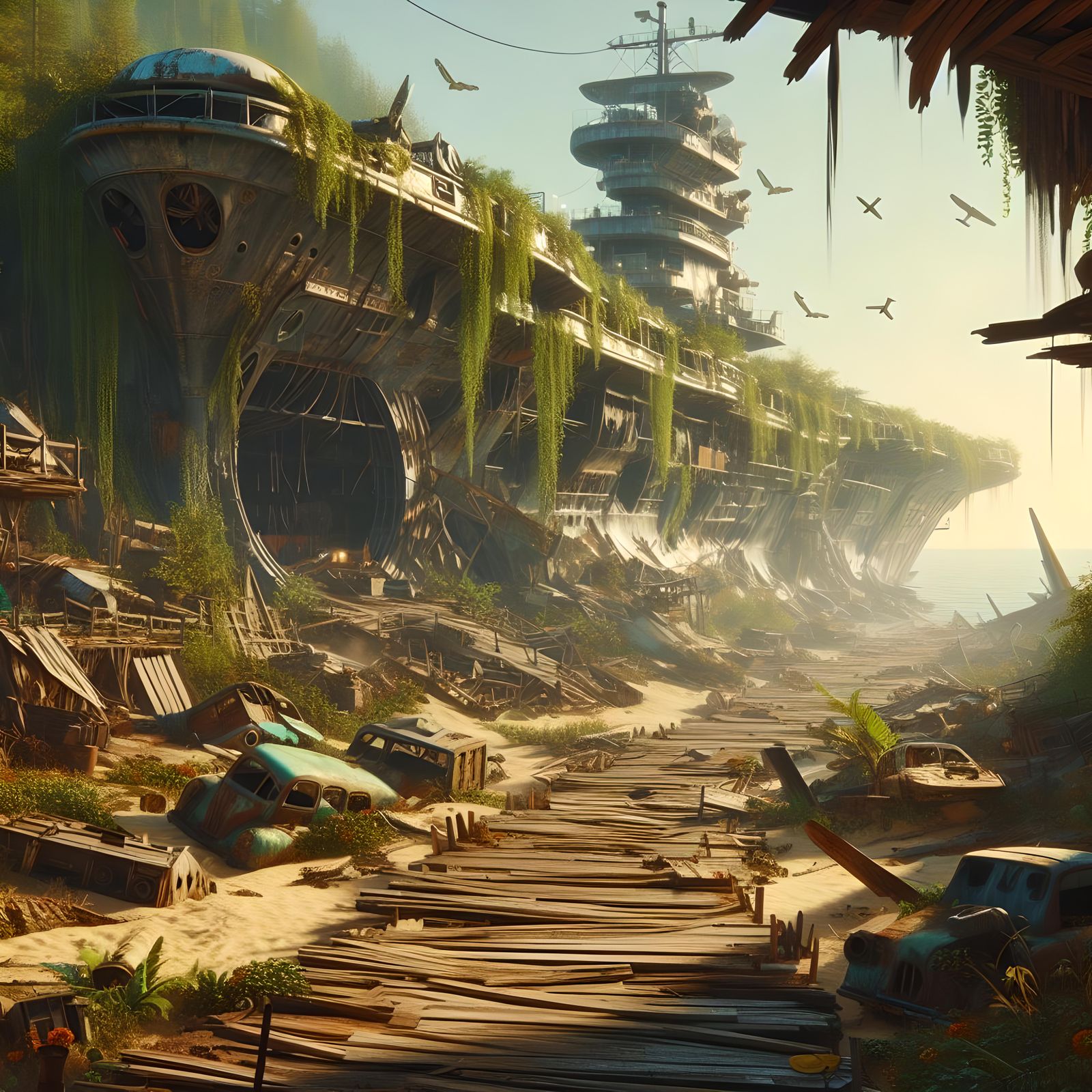 Post Apocalyptic Carrier alternate