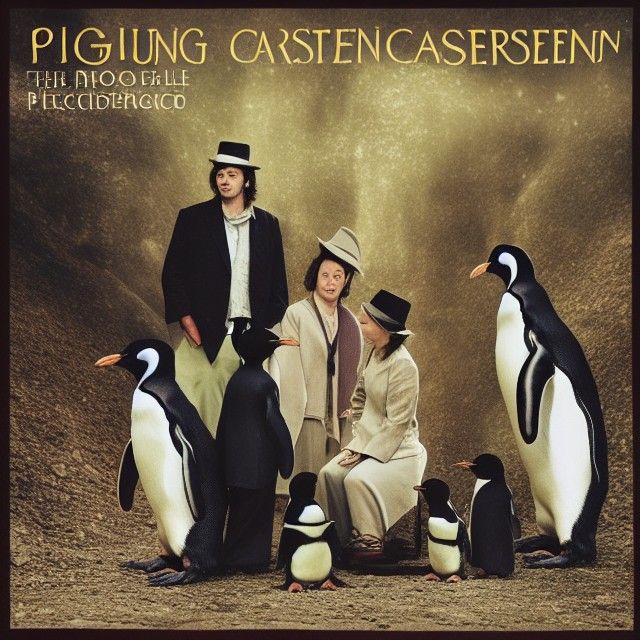 penguin cafe orchestra album cover AI Generated Artwork NightCafe