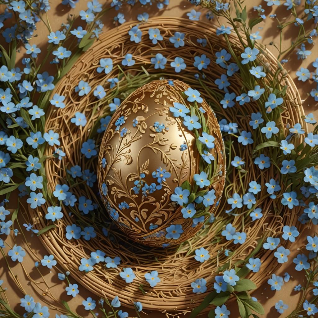 Пасхальное яйцо - AI Generated Artwork - NightCafe Creator