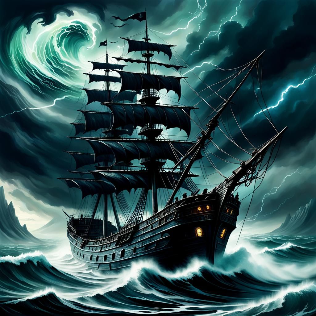 Ghost Ship  by @undefined