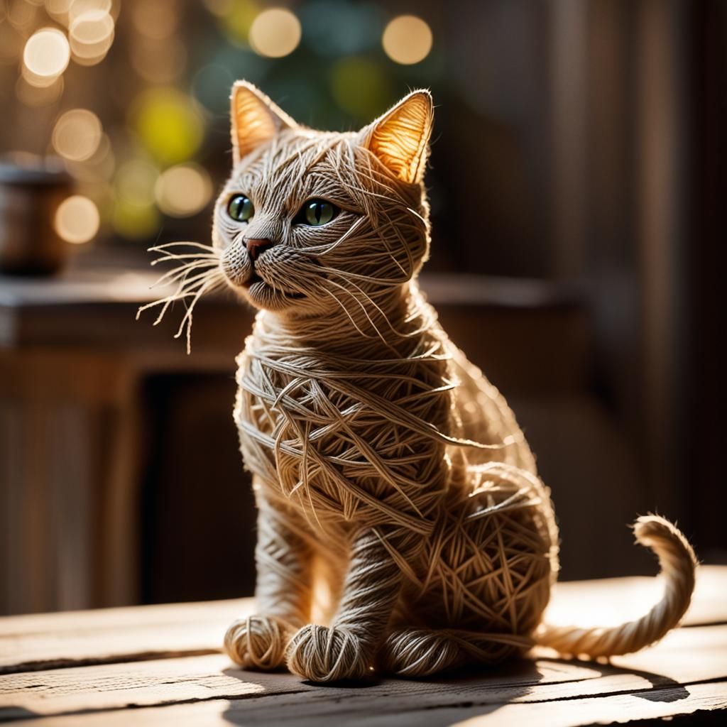 Meow  by @Mr C Monkey