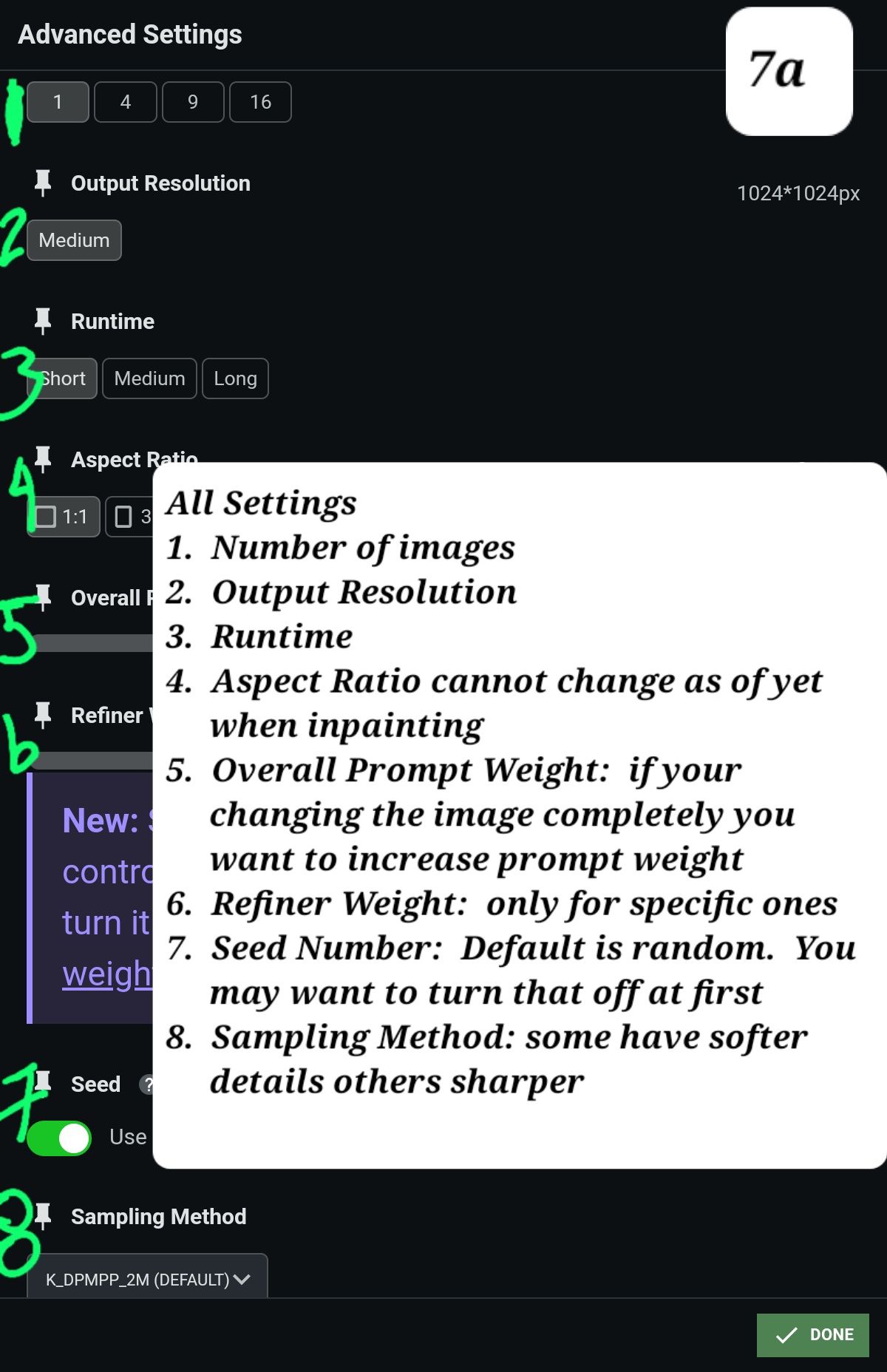 Step 7a on How to Inpaint Updated Version Step 7a of 12 steps (image 14 of 22)
