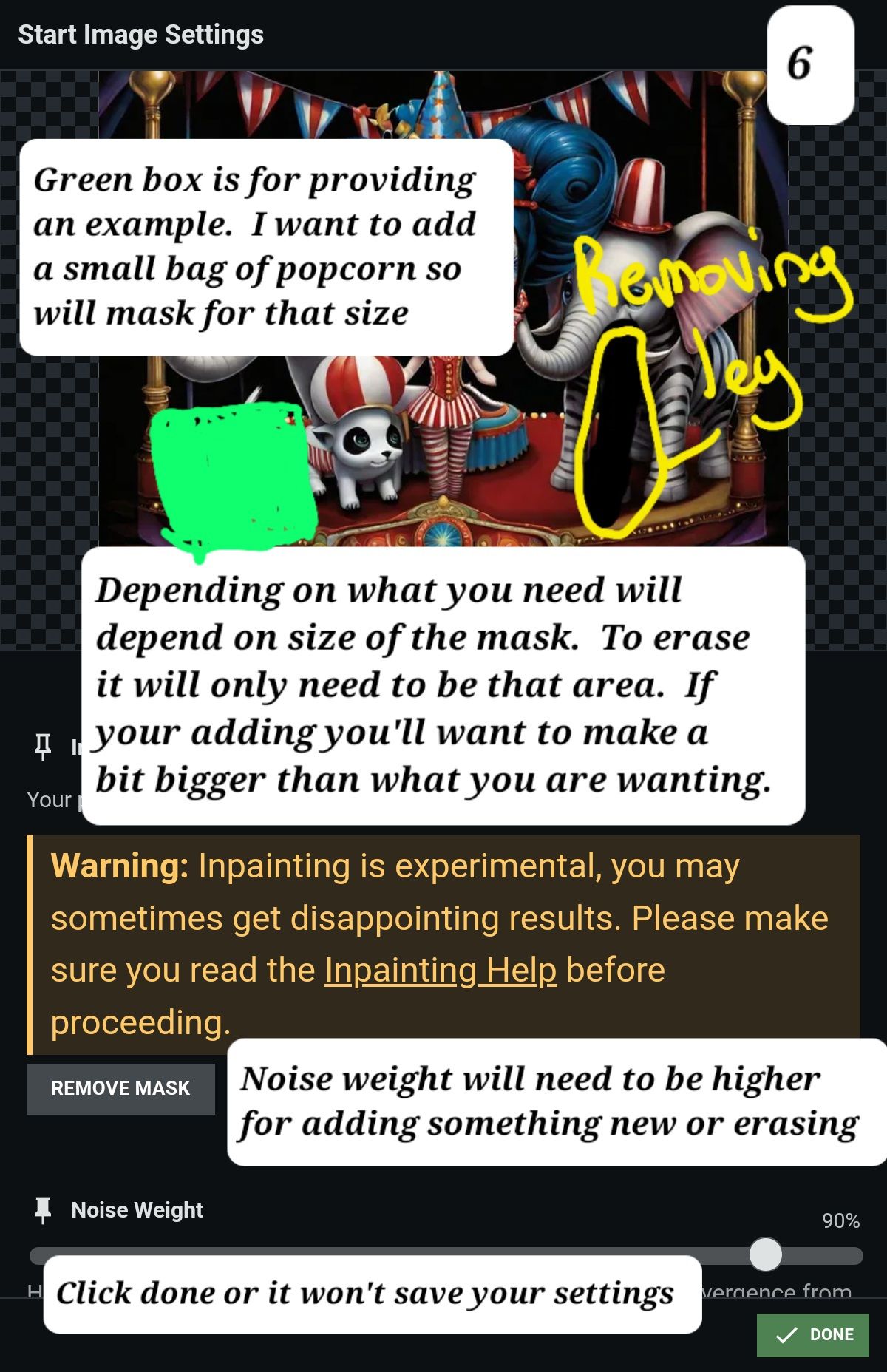 Step 6 on How to Inpaint Updated Version Step 6 of 12 steps (image 12 of 22)