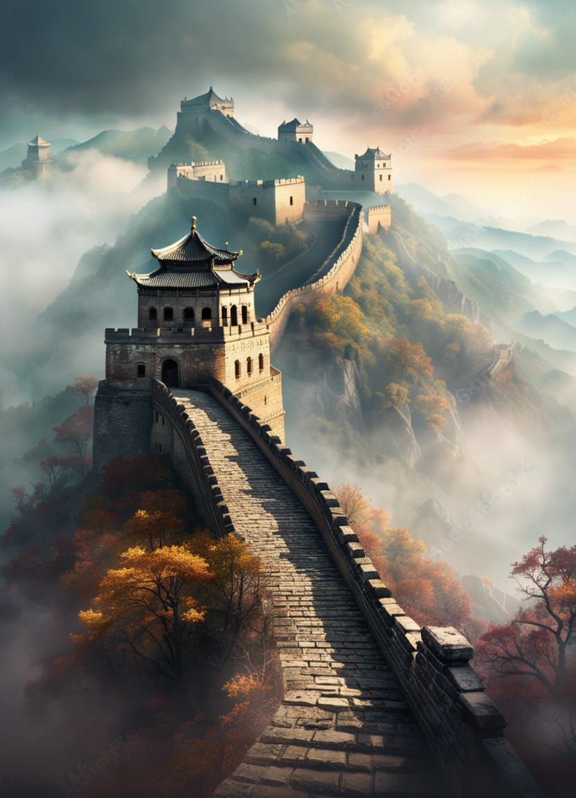 The Great Wall of China After an Extinction Level Event v2