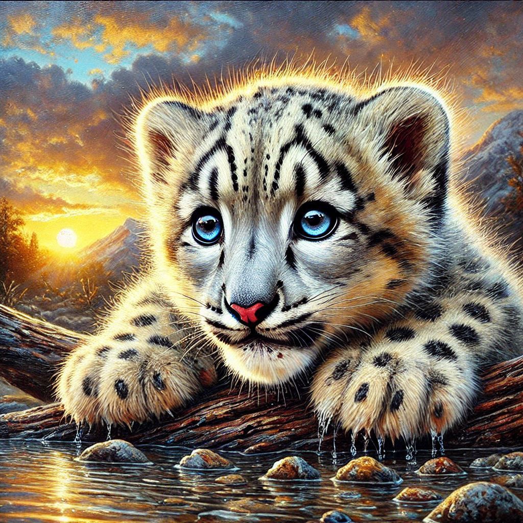 The leopard's cub