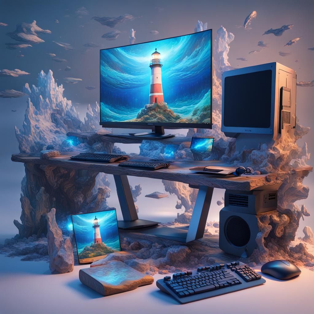 Gaming PC Setup..