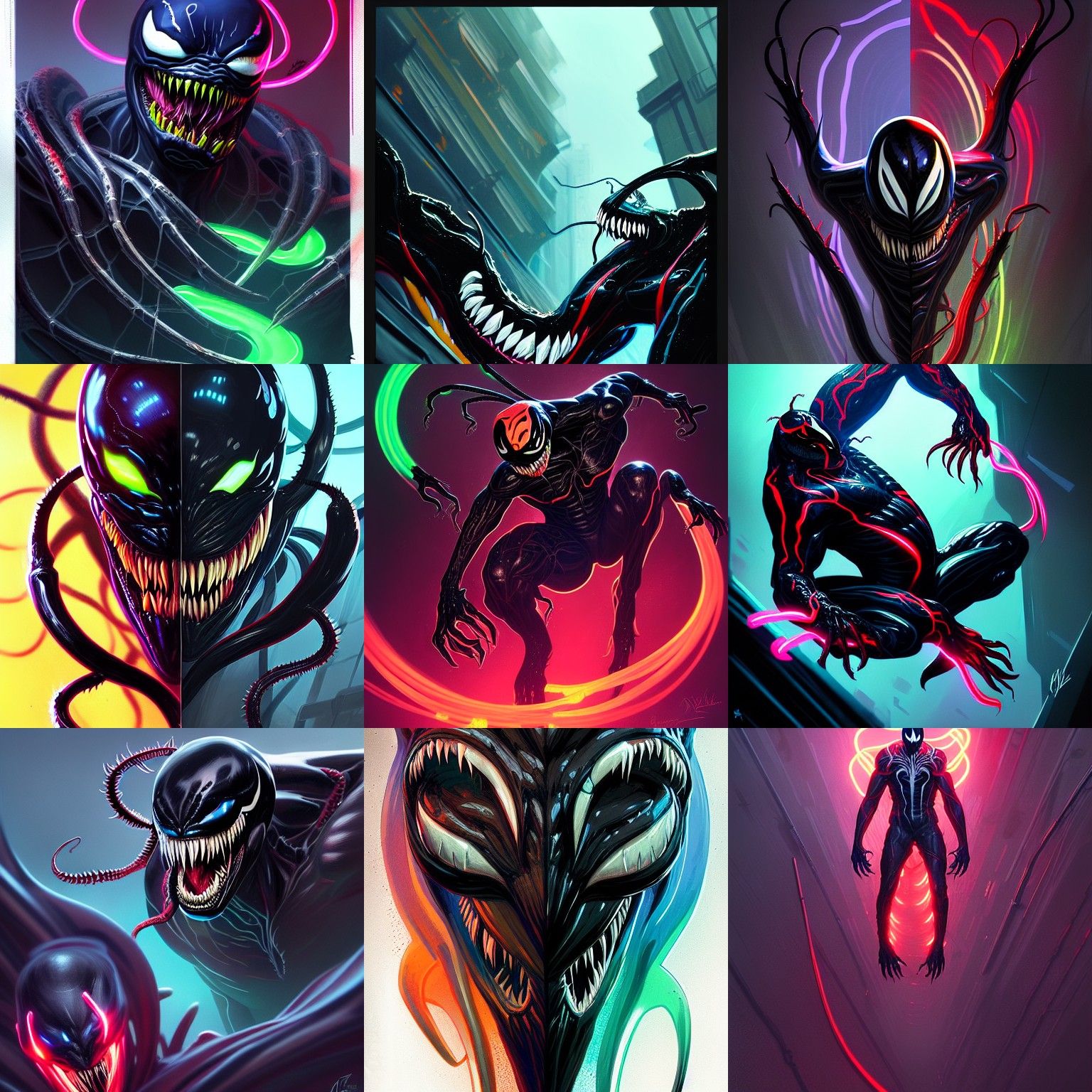 We are venom - AI Generated Artwork - NightCafe Creator