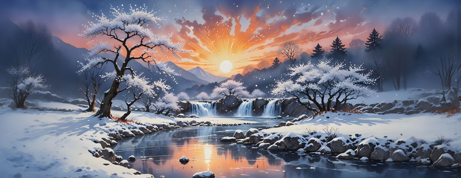 winterscape  by @Zepp